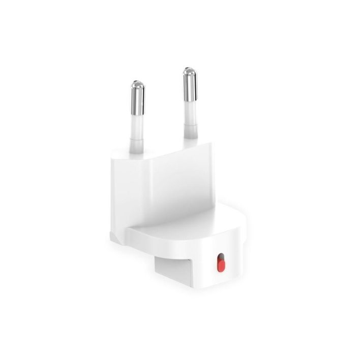 Cargador de Pared KSIX GaN Blanco 65 W 3 Cargador de Pared KSIX GaN Blanco 65 W 3