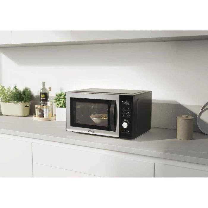 Candy CMCA29EDLB Microondas combinado 29L, 1000W Microondas, 1000W Grill, Acero Inoxidable, UI Digital, Función Baja Temperatura 4 Candy CMCA29EDLB Microondas combinado 29L, 1000W Microondas, 1000W Grill, Acero Inoxidable, UI Digital, Función Baja Temperatura 4