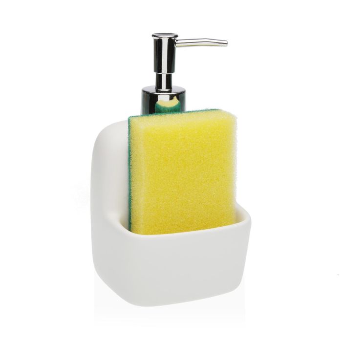 Dispensador de Jabón Blanco VERSA 9.4x17.8x10.5 cm Cerámica (2 Unidades) Dispensador de Jabón Blanco VERSA 9.4x17.8x10.5 cm Cerámica (2 Unidades)