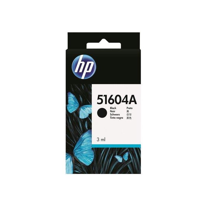 HP Tinta Negro compatible con Quietjet, Quietjet Plus, Thinkjet, Thinkjet Plus