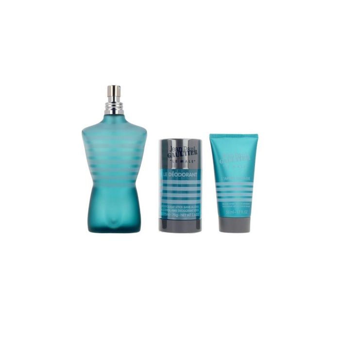Jean Paul Gaultier Le Male Estuche 3 pz - Eau de Toilette Vaporizador 125 ml + After Shave + Desodorante para Hombre