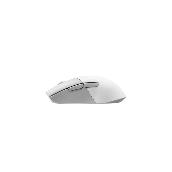 Asus Ratón ROG Keris Wireless AimPoint 90MP02V0-BMUA10, RF Wireless + Bluetooth + USB Type-C, Óptico 36000 DPI, Mano Derecha, Blanco 2