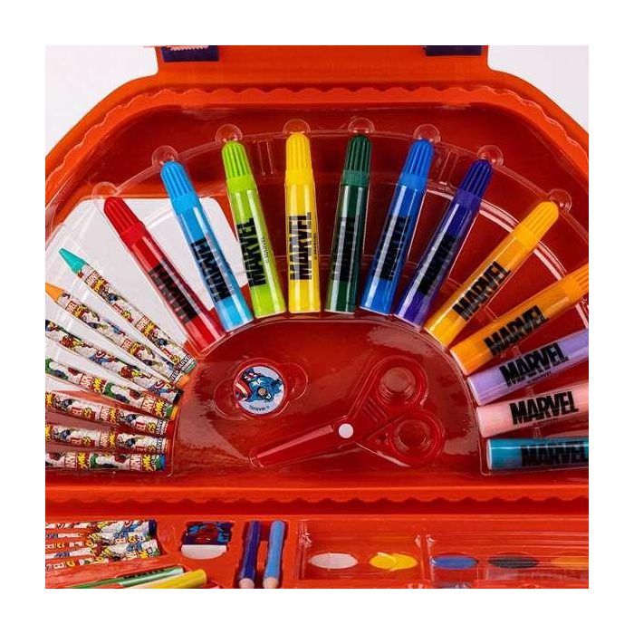 Cerdá Set Papelería Coloreable 50 Piezas Marvel 7