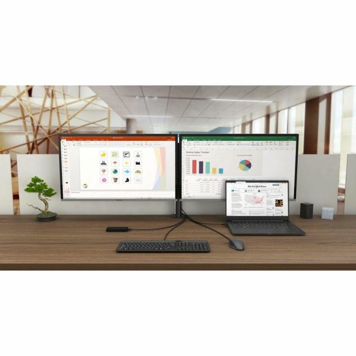 Dockstation i-Tec C31DUALDPDOCKPD Negro 4K 2