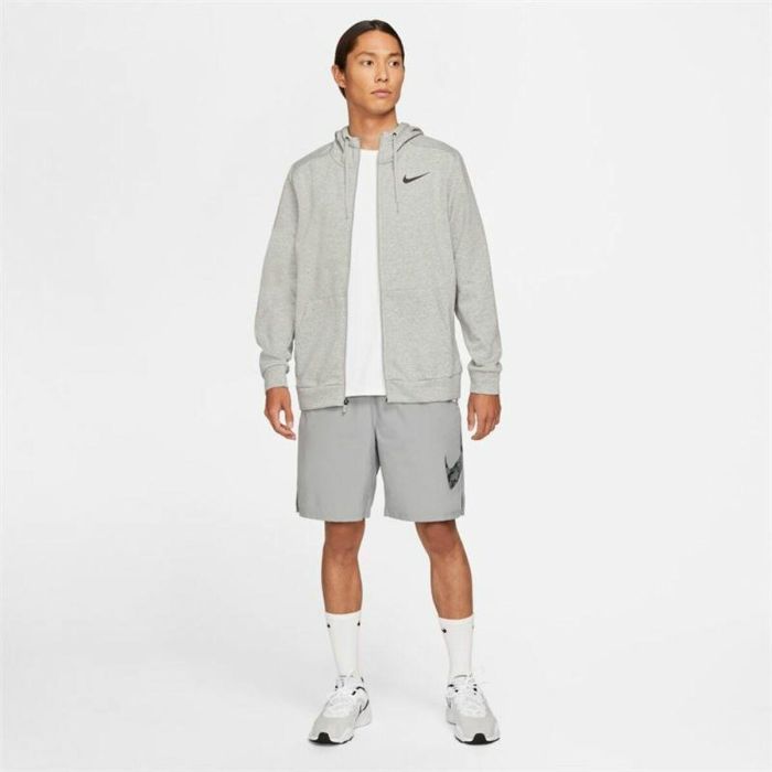 Chaqueta Deportiva para Hombre Nike Dri-FIT Gris 1 Chaqueta Deportiva para Hombre Nike Dri-FIT Gris 1