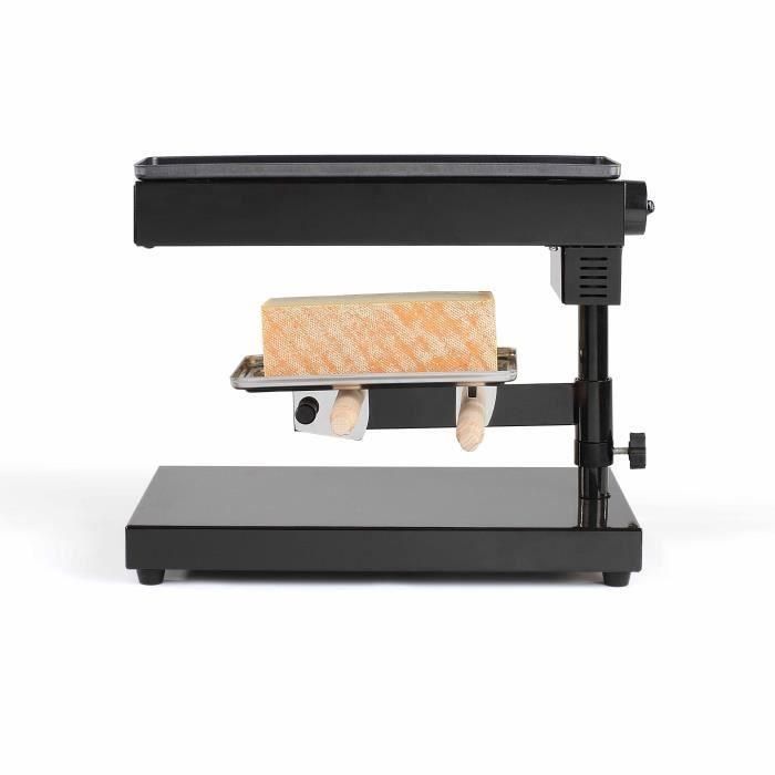 LIVOO DOC159 Aparato de raclette tradicional - Negro LIVOO DOC159 Aparato de raclette tradicional - Negro