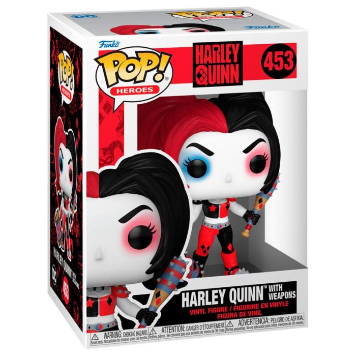 Figura POP DC Comics Harley Quinn with Weapons 1