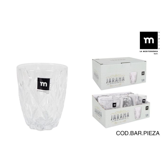 La Mediterranea Vaso Jarama 260 cc, Ø8x10 cm (48 Unidades)