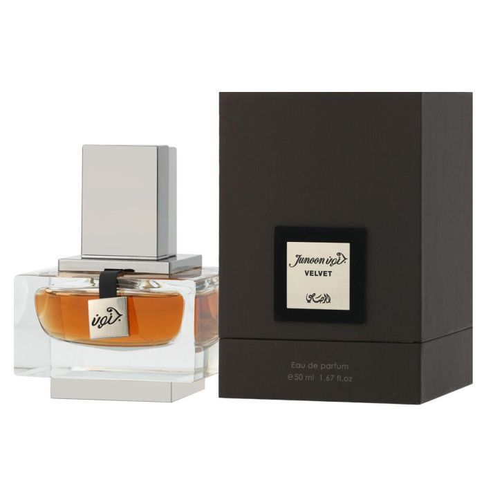 Rasasi Junoon Velvet EDP Vapo 50 ml - Fragancia de lujo para hombre y mujer