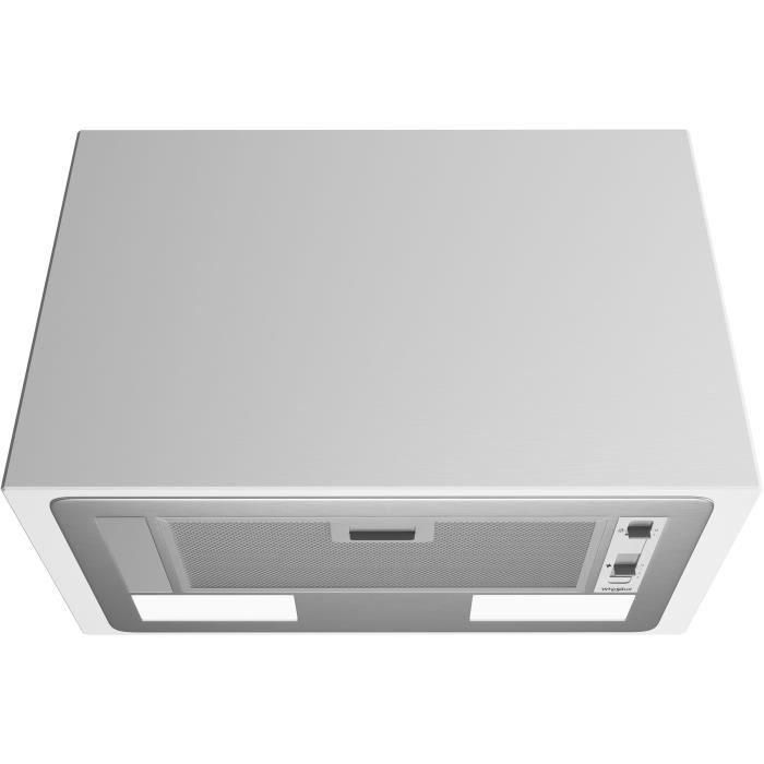WHIRLPOOL WCT64FLSX Capucha integrada - 332 m3 aire / h máx. - 64 dB máx. - 3 velocidades - L 53 cm - Acero inoxidable 5 WHIRLPOOL WCT64FLSX Capucha integrada - 332 m3 aire / h máx. - 64 dB máx. - 3 velocidades - L 53 cm - Acero inoxidable 5