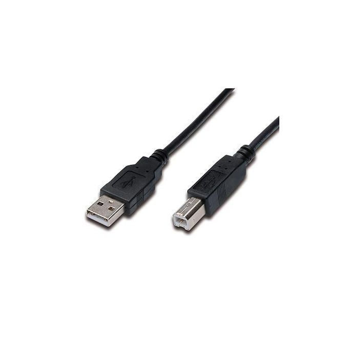 Digitus USB 2.0 connection cable, type A - B M/M, 1.8m, USB 2.0 conform, bl Digitus USB 2.0 connection cable, type A - B M/M, 1.8m, USB 2.0 conform, bl