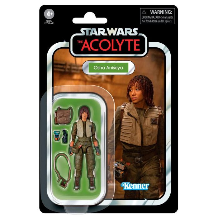 HASBRO Star Wars The Acolyte Figura Osha Aniseya Articulada 9,5cm con Accesorios