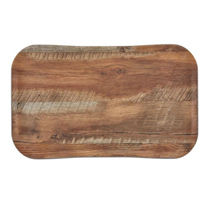CAMBRO - VTC3253T-F87 - Bandeja Century texturizada Imitación madera - 32,5 x 53 cm - GN 1/1