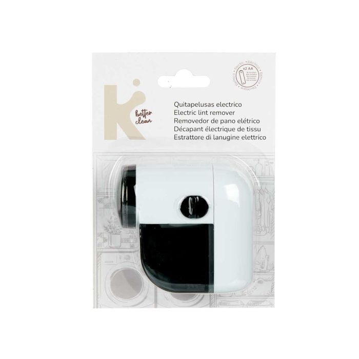 Quitapelusas Electrico Plastico Transpar Arte Regal 8x7x4cm (36 Unidades) 1 Quitapelusas Electrico Plastico Transpar Arte Regal 8x7x4cm (36 Unidades) 1