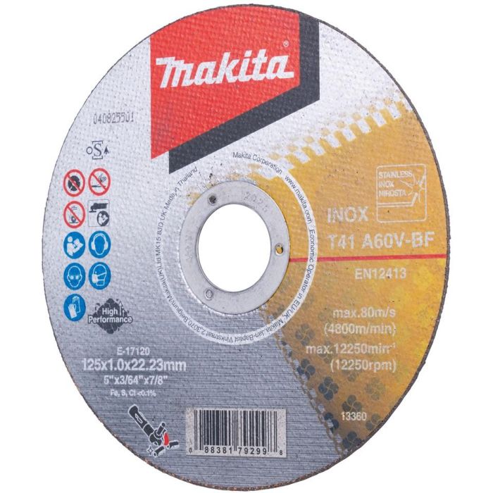 Makita Trennscheibe INOX 125x1.0mm 1