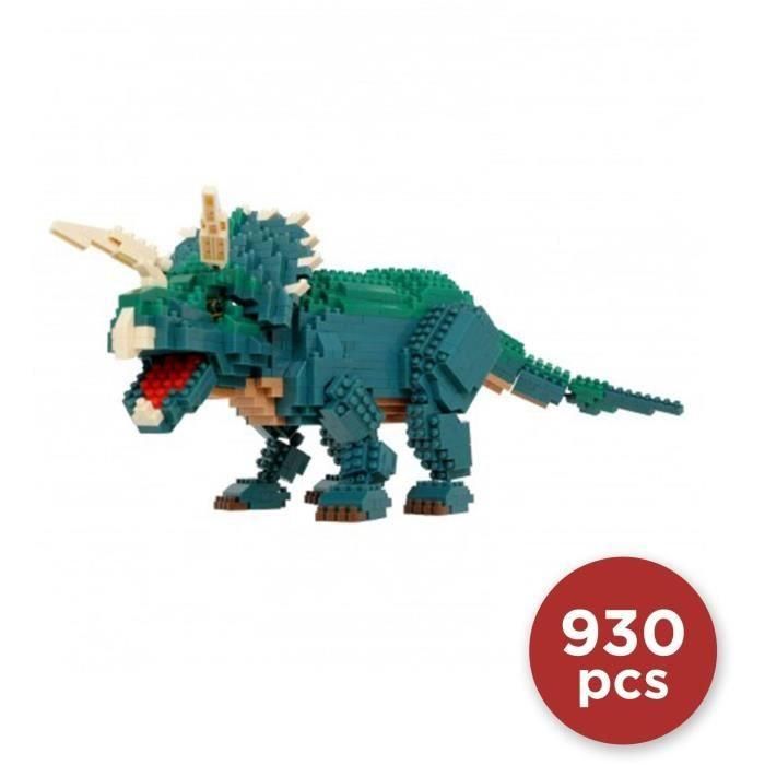 Figura de ladrillo - BANDAI - NANOBLOCK - Triceratops Deluxe - 930 piezas 4 Figura de ladrillo - BANDAI - NANOBLOCK - Triceratops Deluxe - 930 piezas 4