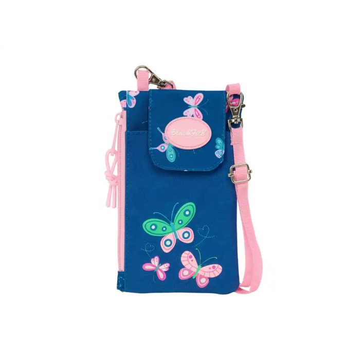 Safta Blackfit8 Monedero Portamóvil Mariposas 190x100 mm 0 Safta Blackfit8 Monedero Portamóvil Mariposas 190x100 mm 0