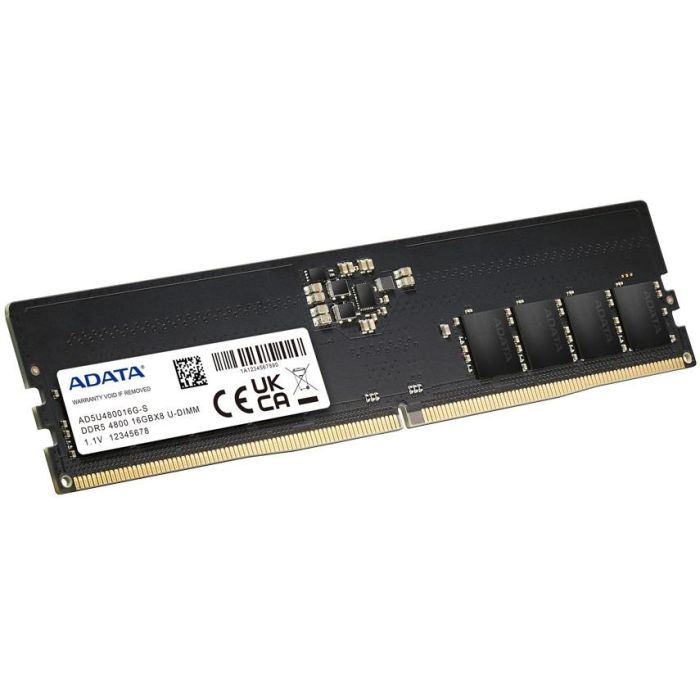 Adata AD5U480016G-R Memoria RAM DDR5 16GB UDIMM 4800 MHz Compatible con Intel Core 12th 1 Adata AD5U480016G-R Memoria RAM DDR5 16GB UDIMM 4800 MHz Compatible con Intel Core 12th 1
