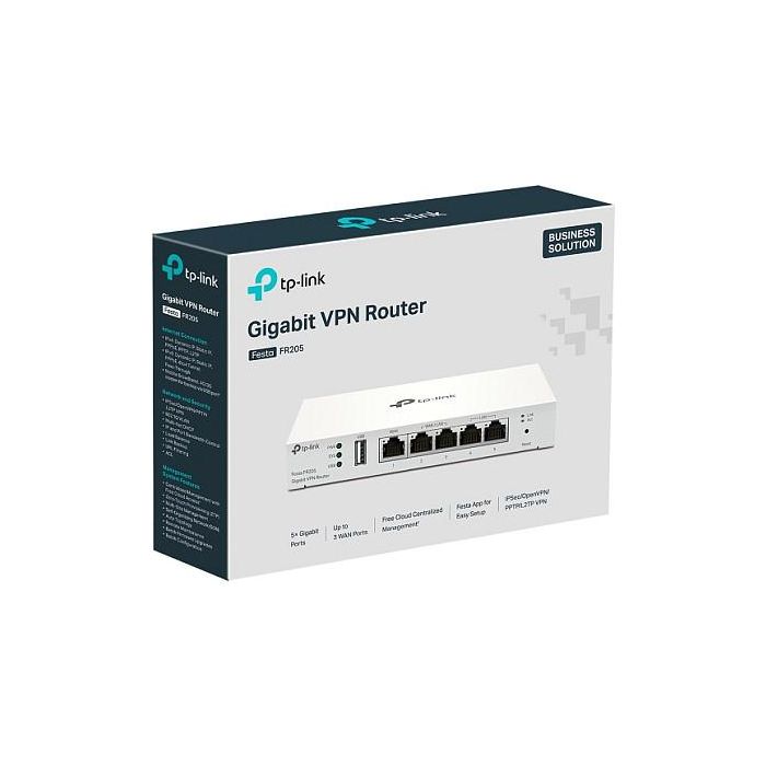 TP-Link Router Festa FR205 Gigabit VPN Blanco 5