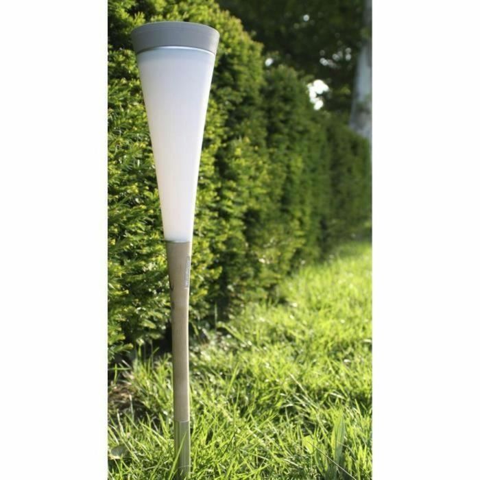 Lámpara solar de caña corta, 30 lúmenes, color blanco 4 Lámpara solar de caña corta, 30 lúmenes, color blanco 4