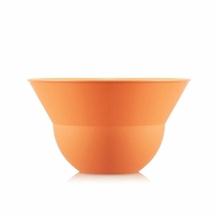 Bodum GOB0699965464592 - Juego de 2 Cuencos de 3 L y 4,9 L con Cubiertos para Ensalada - Color Bellini Naranja Topee 2