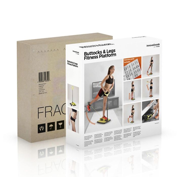 Plataforma de Fitness para Glúteos y Piernas con Guía de Ejercicios InnovaGoods 1 Plataforma de Fitness para Glúteos y Piernas con Guía de Ejercicios InnovaGoods 1