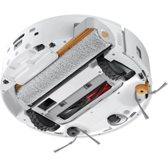 Roborock Qrevo Curv 2 FlowX Robot Aspirador y Friegasuelos, Succion 20000 Pa, Estacion de Carga, 220 rpm, Color Blanco