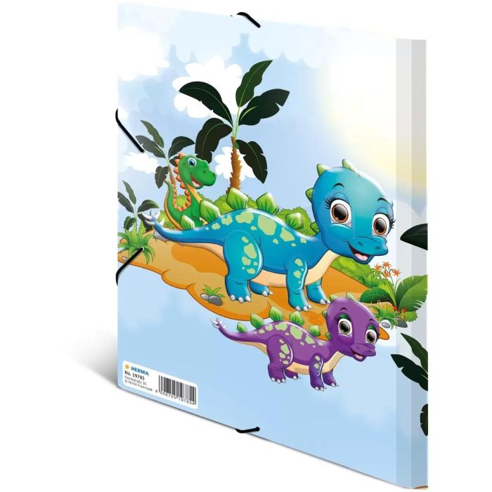 HERMA Sammelmappe A4 Dinos Pappe 4 HERMA Sammelmappe A4 Dinos Pappe 4