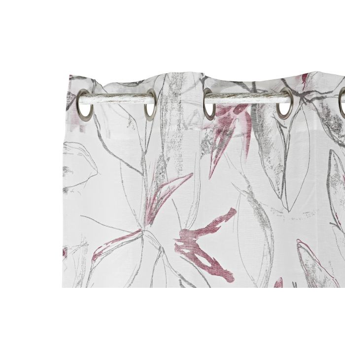 DKD Home Decor Cortina Alpino de Poliéster Rojo Blanco, 270 cm Alto x 140 cm Ancho, 110 gsm de Gramaje, Pack 2 Unidades 2 DKD Home Decor Cortina Alpino de Poliéster Rojo Blanco, 270 cm Alto x 140 cm Ancho, 110 gsm de Gramaje, Pack 2 Unidades 2