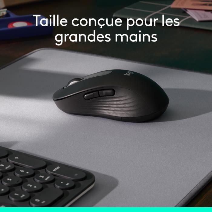 Logitech M650 Ratón Óptico Grande con Tecnología de Seguimiento Avanzado, 5 Botones, Hasta 4000 DPI 2