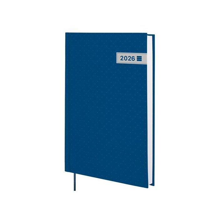 Finocam Y10 Agenda Dynamic Porto 2026, 1 día por página, Tapa Dura Azul, 140x204 mm. Planificación Profesional y Personal