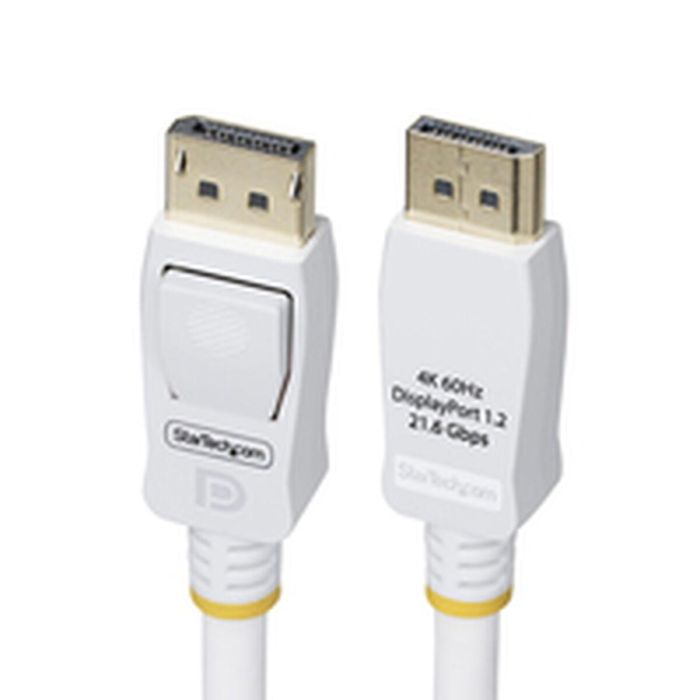 Cable USB Startech DP12-CABLE6FTW Blanco 1,8 m 1