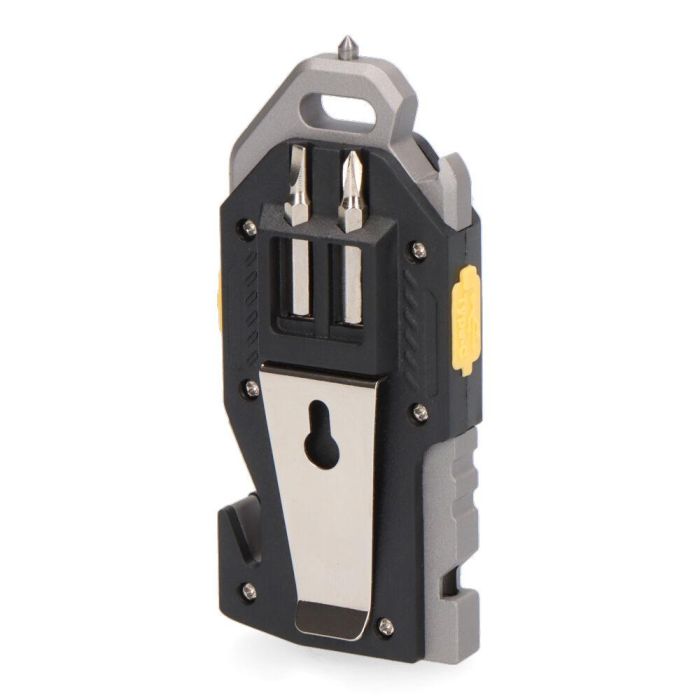 Edm Linterna de seguridad 6 en 1 7W + 2,5W 400lm, LED, batería recargable, abridor botellas, cuter, rompe cristales, silbato emergencia, destornillador 1 Edm Linterna de seguridad 6 en 1 7W + 2,5W 400lm, LED, batería recargable, abridor botellas, cuter, rompe cristales, silbato emergencia, destornillador 1