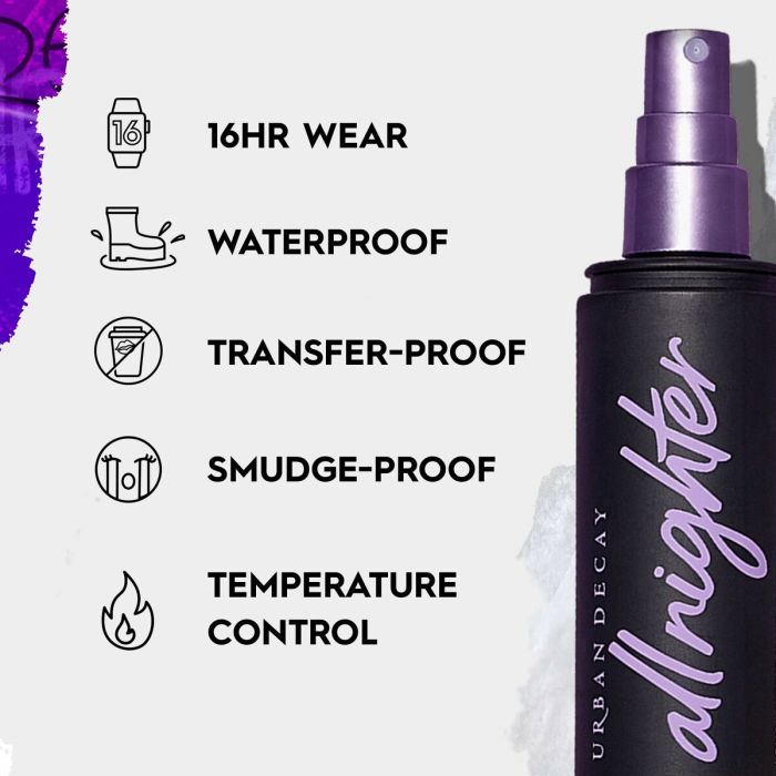 Set de Maquillaje Urban Decay ALL NIGHTER 4 Set de Maquillaje Urban Decay ALL NIGHTER 4