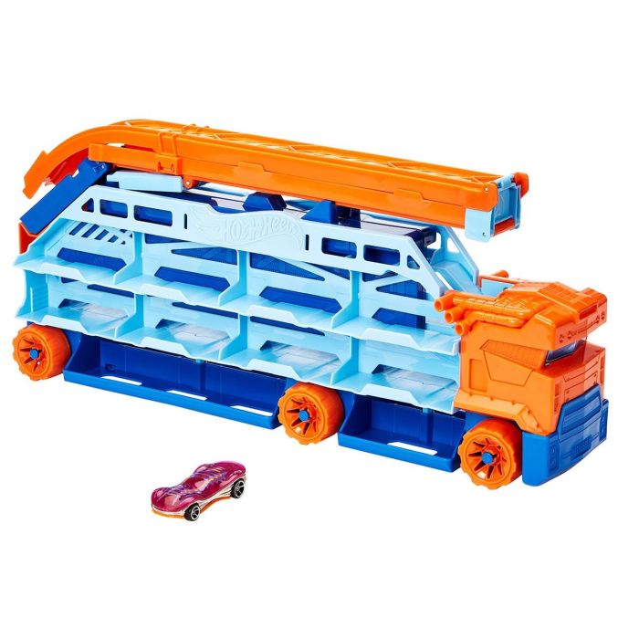 Mattel Camión Pista Transporta Coche Hot Wheels HDY92 1