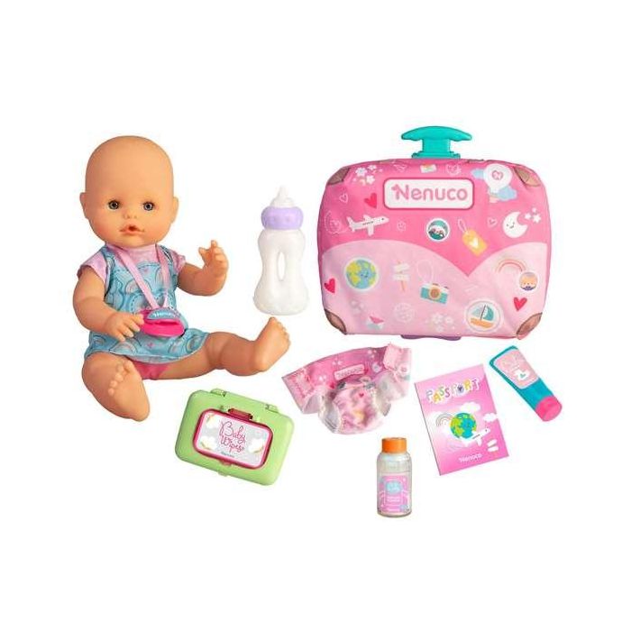 Muñeco nenuco viaja conmigo 30 cm. incluye 6 accesorios. 1 Muñeco nenuco viaja conmigo 30 cm. incluye 6 accesorios. 1