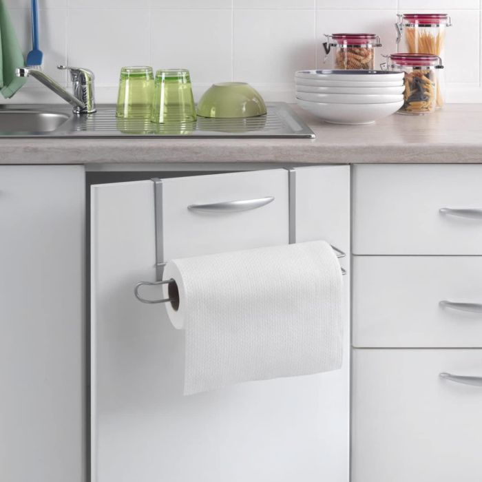 Portarrollos de cocina gris 34.5 cm - Confortime (12 Unidades) 6 Portarrollos de cocina gris 34.5 cm - Confortime (12 Unidades) 6