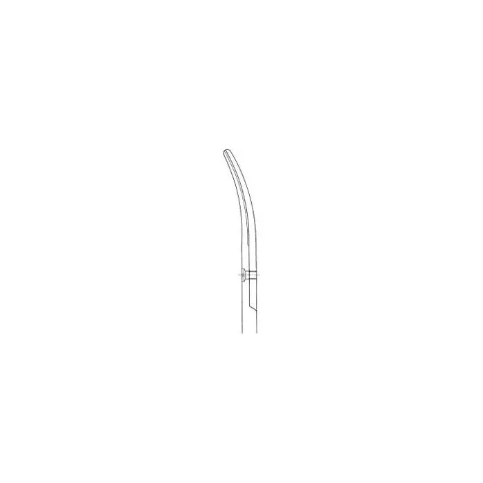 B. Braun Tijera Metzenbaum Curva 180 mm