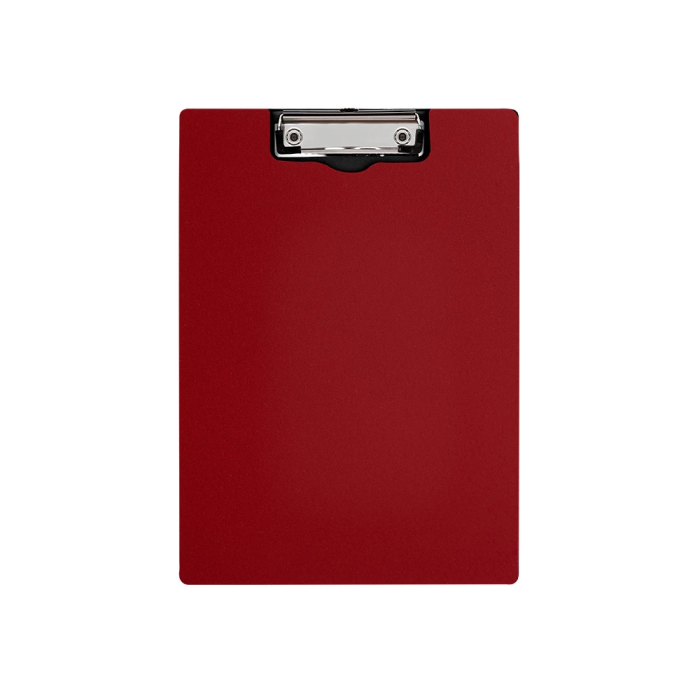 Q-connect Carpeta Miniclip Superior DIN A4 Plástico 50% Reciclado Rojo Grosor 2,1 mm 1