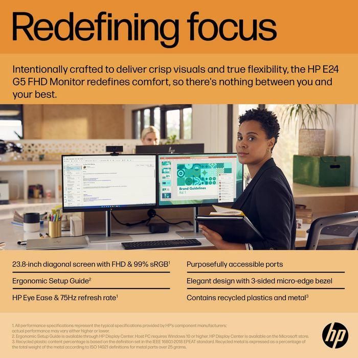HP E24 G5 FHD PVC Free Monitor 8 HP E24 G5 FHD PVC Free Monitor 8