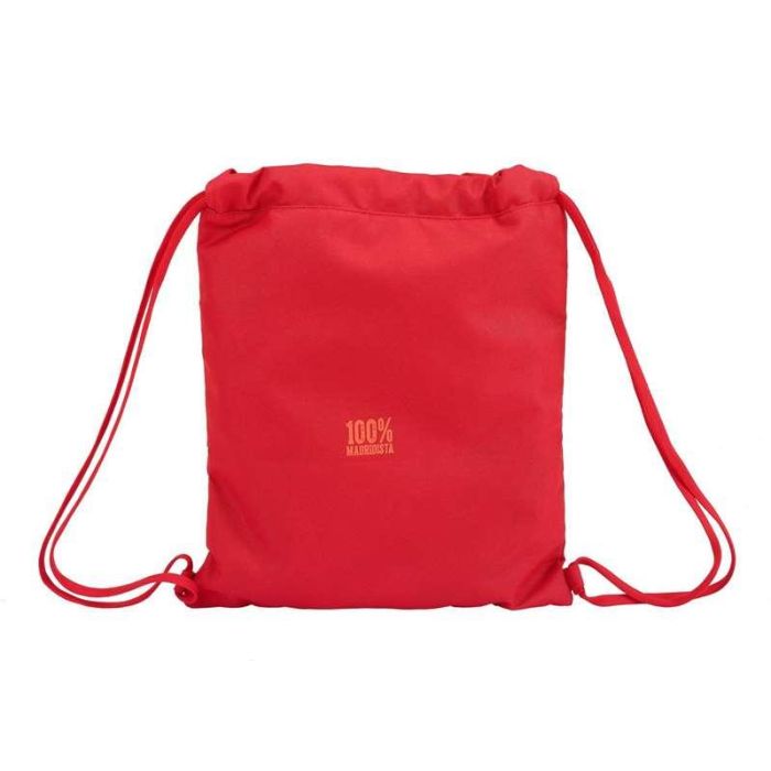 Bolsa Mochila con Cuerdas Real Madrid C.F. Rojo 4 Bolsa Mochila con Cuerdas Real Madrid C.F. Rojo 4