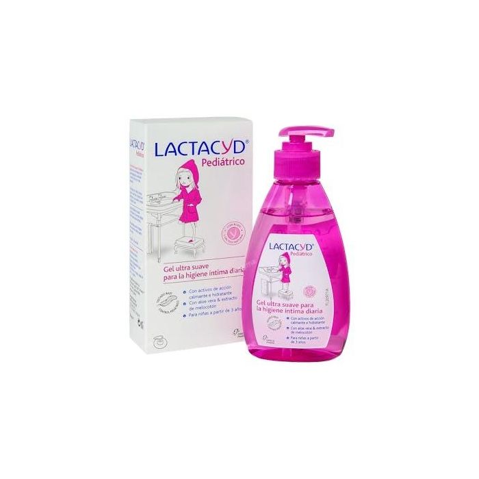 Lactacyd Pediátrico Higiene Íntima Gel Ultra Suave 200 ml +3 Años