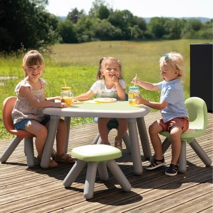 Smoby S.Life Silla Infantil Verde de Plástico, para Niños y Niñas a partir de 3 Años, No Requiere Montaje 1 Smoby S.Life Silla Infantil Verde de Plástico, para Niños y Niñas a partir de 3 Años, No Requiere Montaje 1