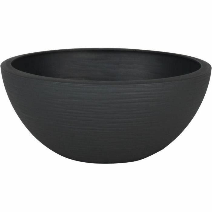 Maceta EDA Negro Antracita Ø 25 cm 0 Maceta EDA Negro Antracita Ø 25 cm 0