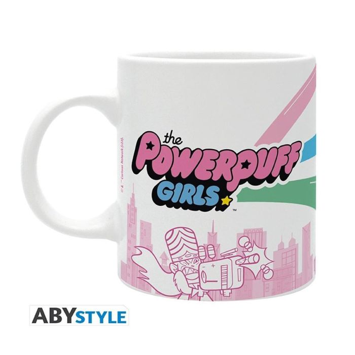 Abystyle Taza Cerámica Serie Supernenas Las Chicas Superpoderosas Powerpuff Girls Blossom Bubbles Buttercup 320ml