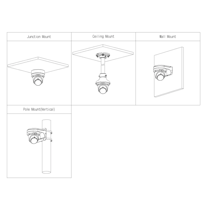 Dahua DH-IPC-HDW3449QMP-S-IL-0280B Cámara IP Turret 4MP WizSense IA Full-Color Lente 2.8mm Exterior IP67 PoE Audio WDR 1 Dahua DH-IPC-HDW3449QMP-S-IL-0280B Cámara IP Turret 4MP WizSense IA Full-Color Lente 2.8mm Exterior IP67 PoE Audio WDR 1