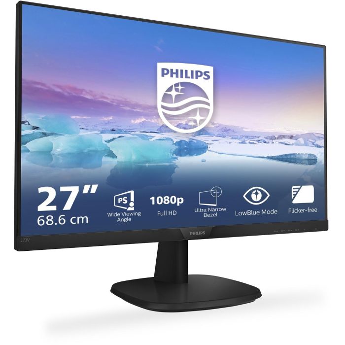 Philips 273V7QJAB Monitor 27" Full HD (1920x1080) IPS, 75Hz, 4ms, HDMI, DisplayPort, VGA, VESA, Altavoces, Negro 8 Philips 273V7QJAB Monitor 27" Full HD (1920x1080) IPS, 75Hz, 4ms, HDMI, DisplayPort, VGA, VESA, Altavoces, Negro 8