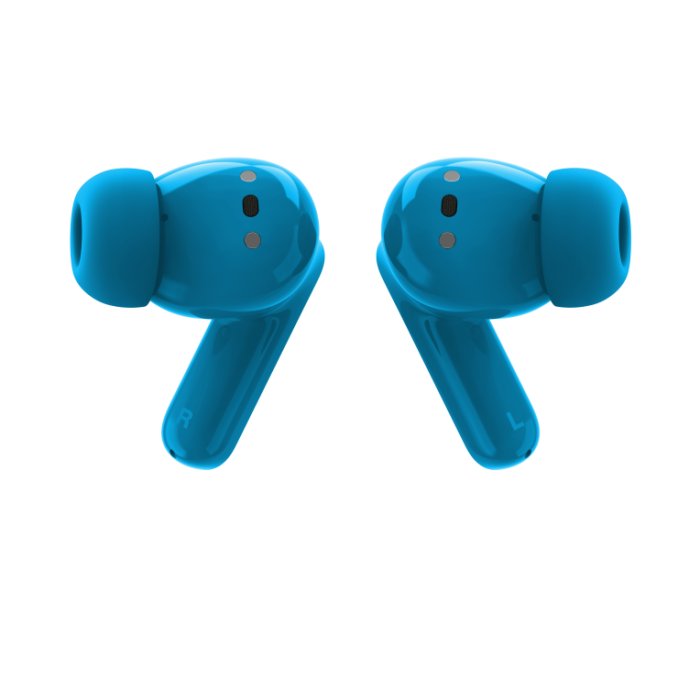 Motorola Moto Buds Bass Auriculares True Wireless Stereo (TWS) Bluetooth con Cancelación de Ruido Activa, Llamadas/Música, Azul