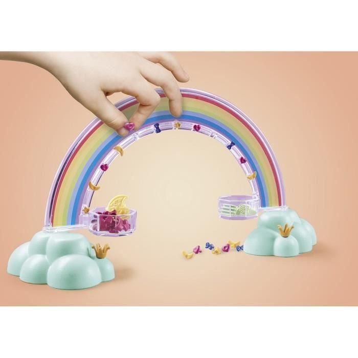 PLAYMOBIL 71361 Caballo alado para decorar - Princesa Mágica - Con una princesa, un caballero y un arcoiris para decorar - A partir de 4 años 2