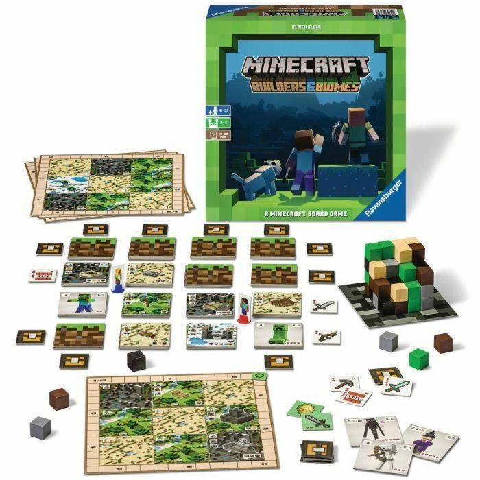Ravensburger Minecraft The Game Juego de Mesa para Niños y Adultos, Edad 10+, Aventura y Estrategia 1